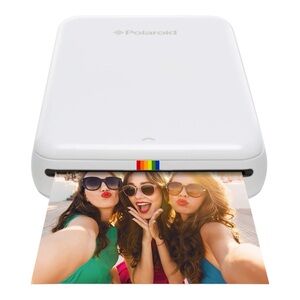 ZINK POLAROID ZIP WIRELESS MOBILE PHOTO MINI PRINTER (WHITE) - PRE-OWNED